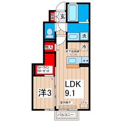 コスタ舟入（大和）の物件間取画像